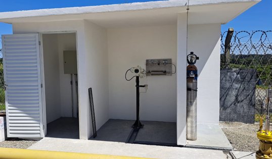 Abrigo de cromatógrafo